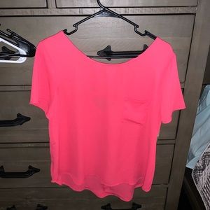 Medium Neon Pink top
